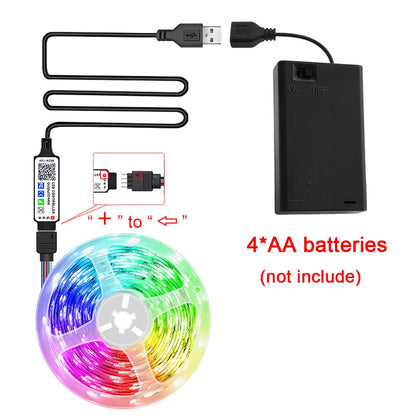 Tira LED RGB con Control por App y Sincronización Musical