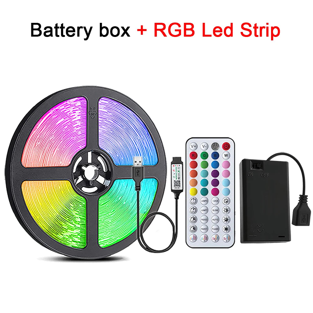 Tira LED RGB con Control por App y Sincronización Musical